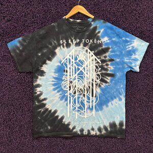 Sleep Token Become Your Tomb tie dye T-Shirt Size Extra Large